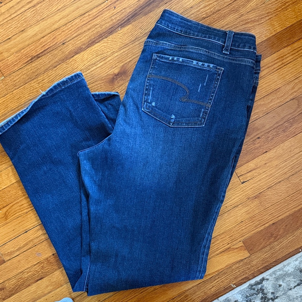 Time and True High Rise Bootcut Jeans